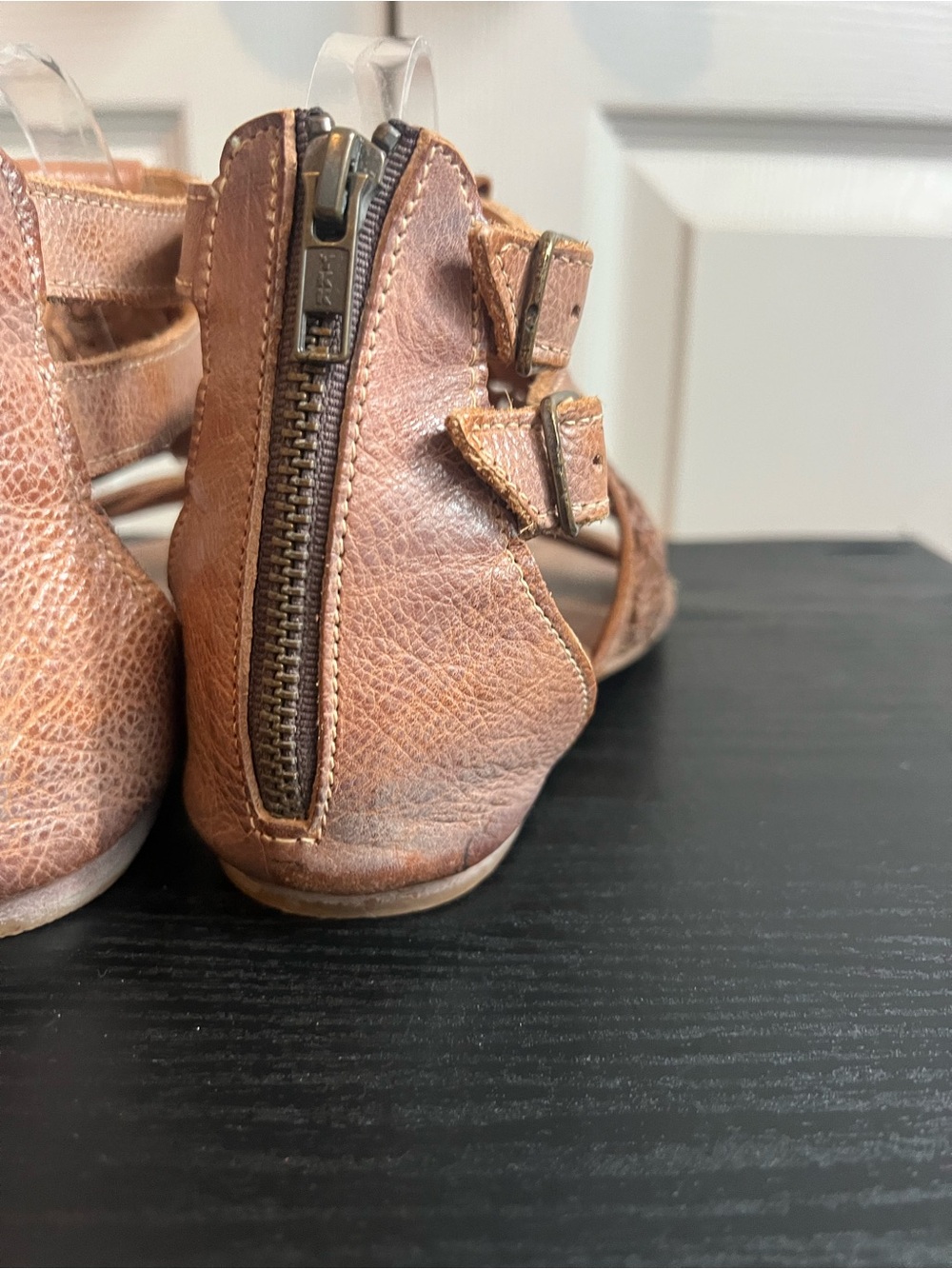Bed Stu Leather Capriana Tan Sandals Size 8.5 - Picture 10 of 16